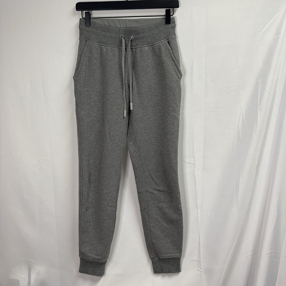 Lululemon Warm Down Jogger II 28" Heather Core Medium Gray Size 4 - Picture 3 of 7
